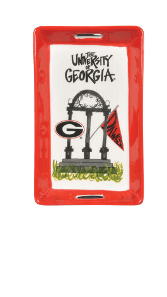 University of Georgia - Collegiate Handled Mini Tray - Findlay Rowe Designs