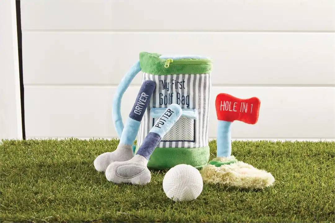 Mud Pie - Golf Bag Plush Toy Set - Findlay Rowe Designs