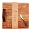 Mud Pie - Square Leather Handle Serving Board Set - Findlay Rowe Designs