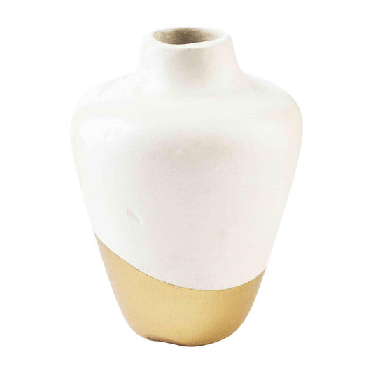 MUD PIE - GOLD BUD VASE - MEDIUM - Findlay Rowe Designs