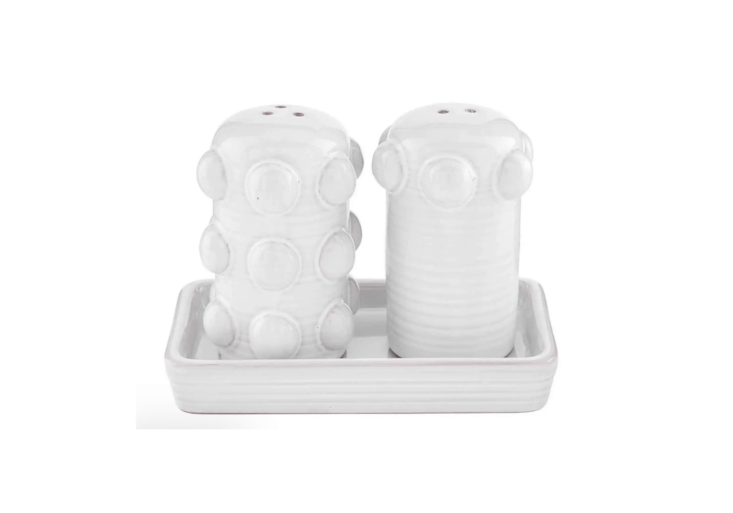 Mud Pie - Salt & Pepper Set - Beaded