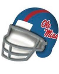 Nora Fleming - Mini - Helmet - University Of Mississippi  A326 - Findlay Rowe Designs