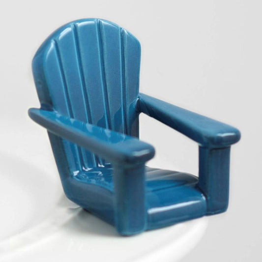 Nora Fleming - Mini - Chillin' Blue Chair - A67 - Findlay Rowe Designs