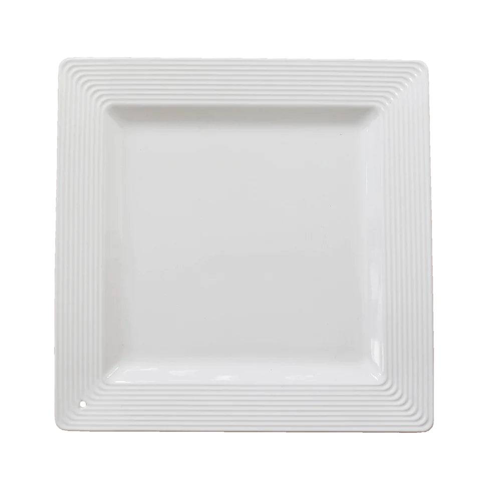 Nora Fleming - Base - pinstripe square platter - K9 - Findlay Rowe Designs