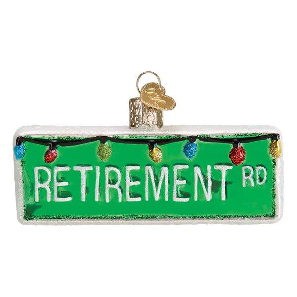 Old World Christmas - Happy Retirement Ornament - Findlay Rowe Designs