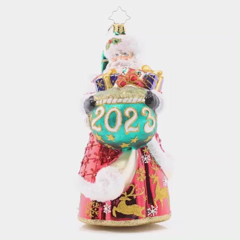 Christopher Radko - NEW YEAR NICE LIST ORNAMENT | Findlay Rowe Designs