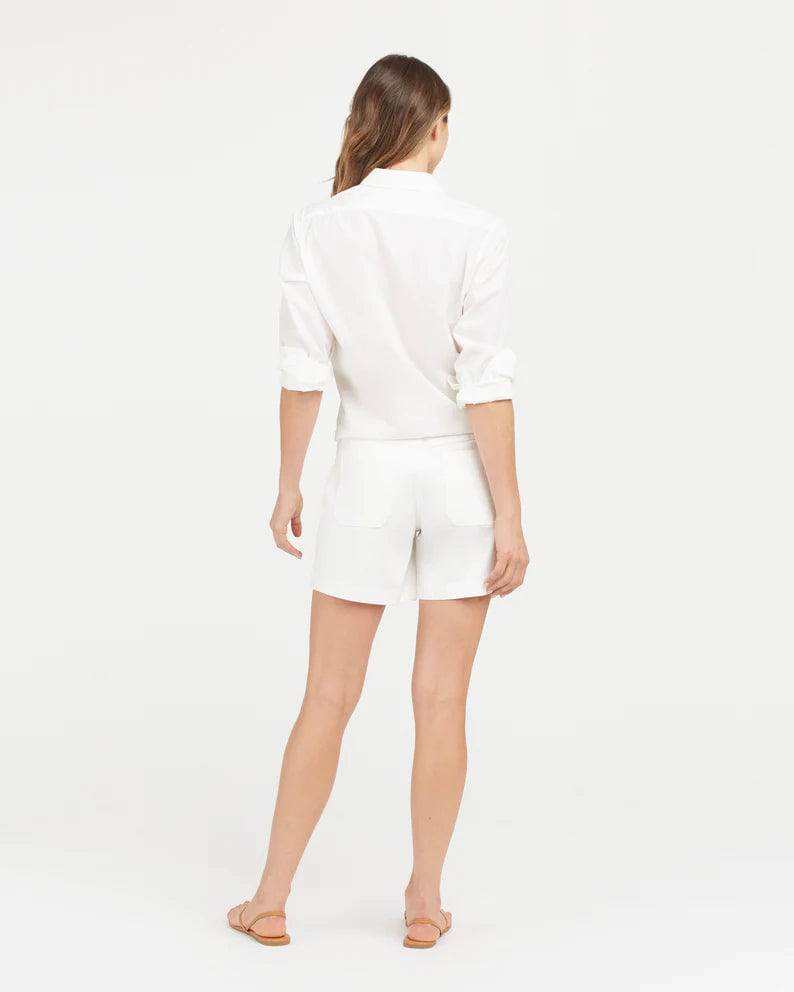 Spanx - Shorts - Stretch Twill - White - Findlay Rowe Designs