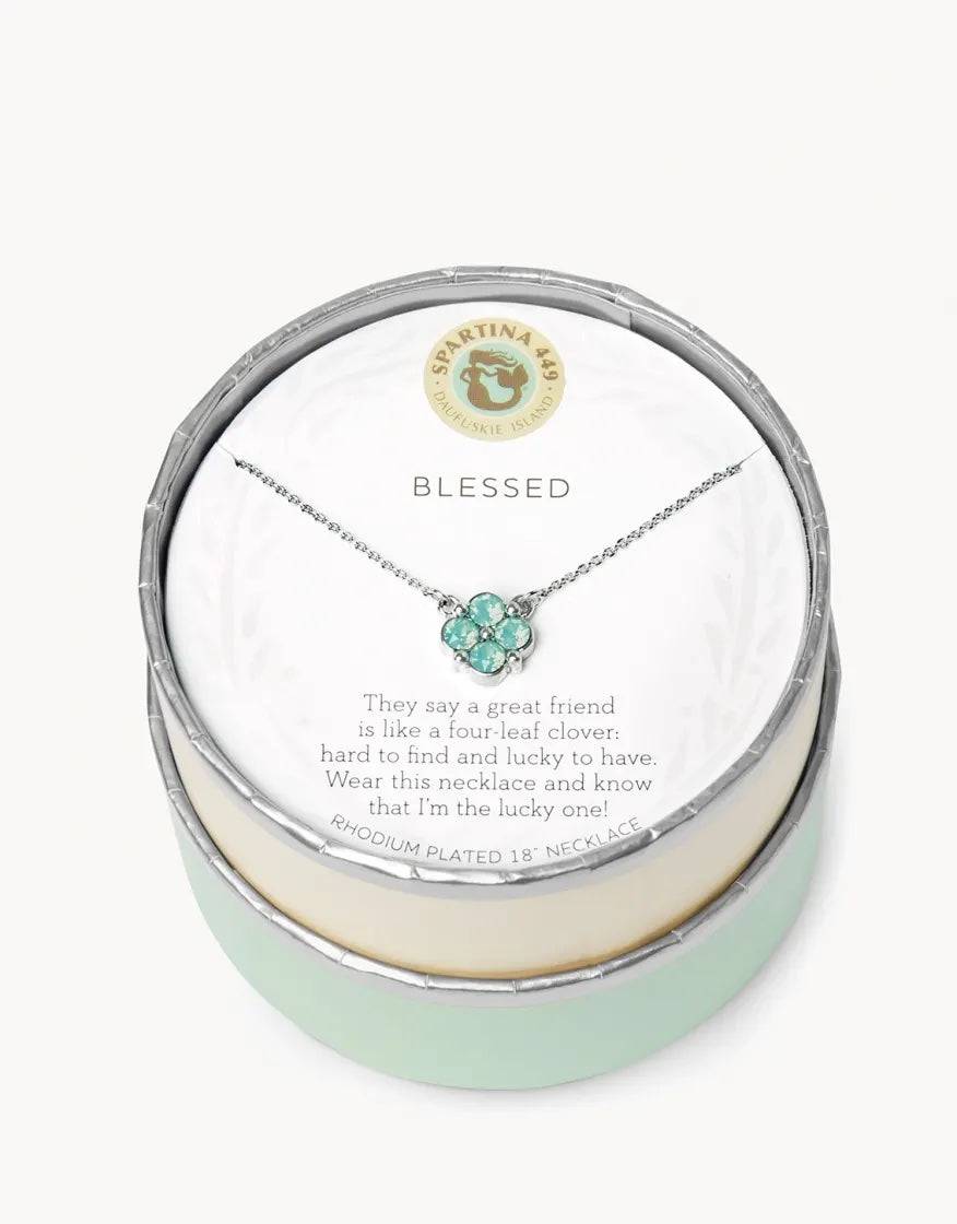 Spartina - Sea La Vie Necklace - Blessed - Silver Sea Foam - Findlay Rowe Designs