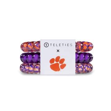 Teleties - Large Hair Ties - Clemson - Findlay Rowe Designs