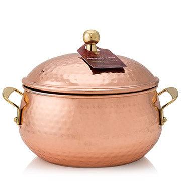 Thymes - Simmered Cider Copper Pot - 3 wick - Findlay Rowe Designs