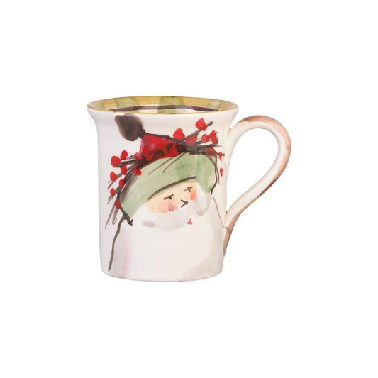 Hot drinks. Winter Christmas mugs background, holiday cocoa coffee cho By  ONYX