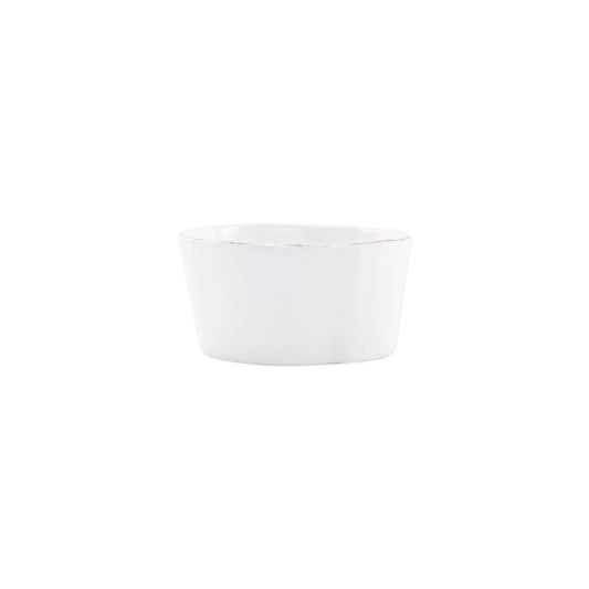 Vietri - Bowl - Melamine Lastra White Condiment - Findlay Rowe Designs