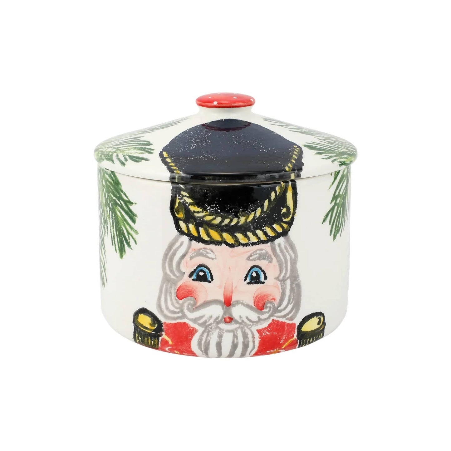 VIETRI - NUTCRACKERS BISCOTTI JAR - Findlay Rowe Designs